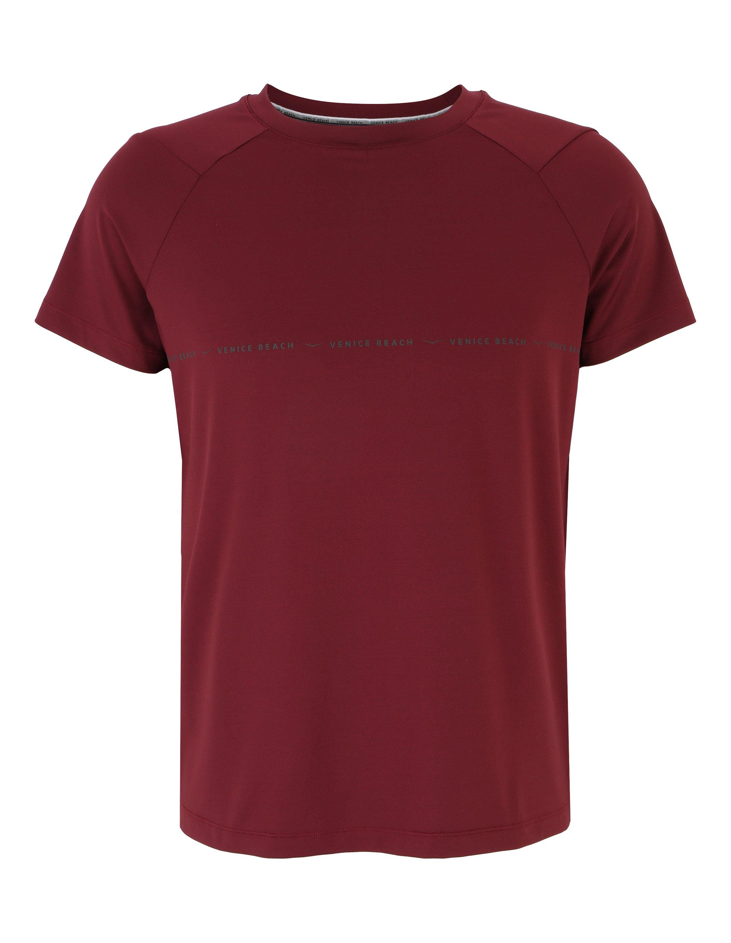 цена Меланжевая спортивная футболка Venice Beach, красный
