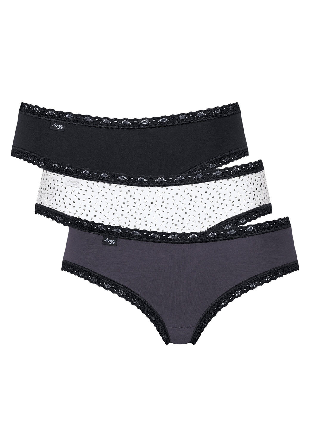 

Трусы Sloggi Hipster 24/7 Weekend, цвет Black Combination