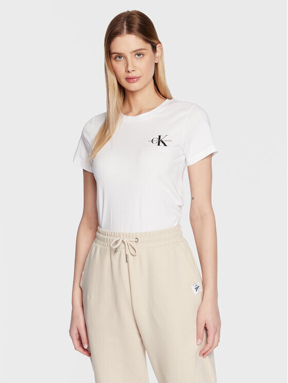 

Комплект из 2 футболок узкого кроя Calvin Klein, мультиколор