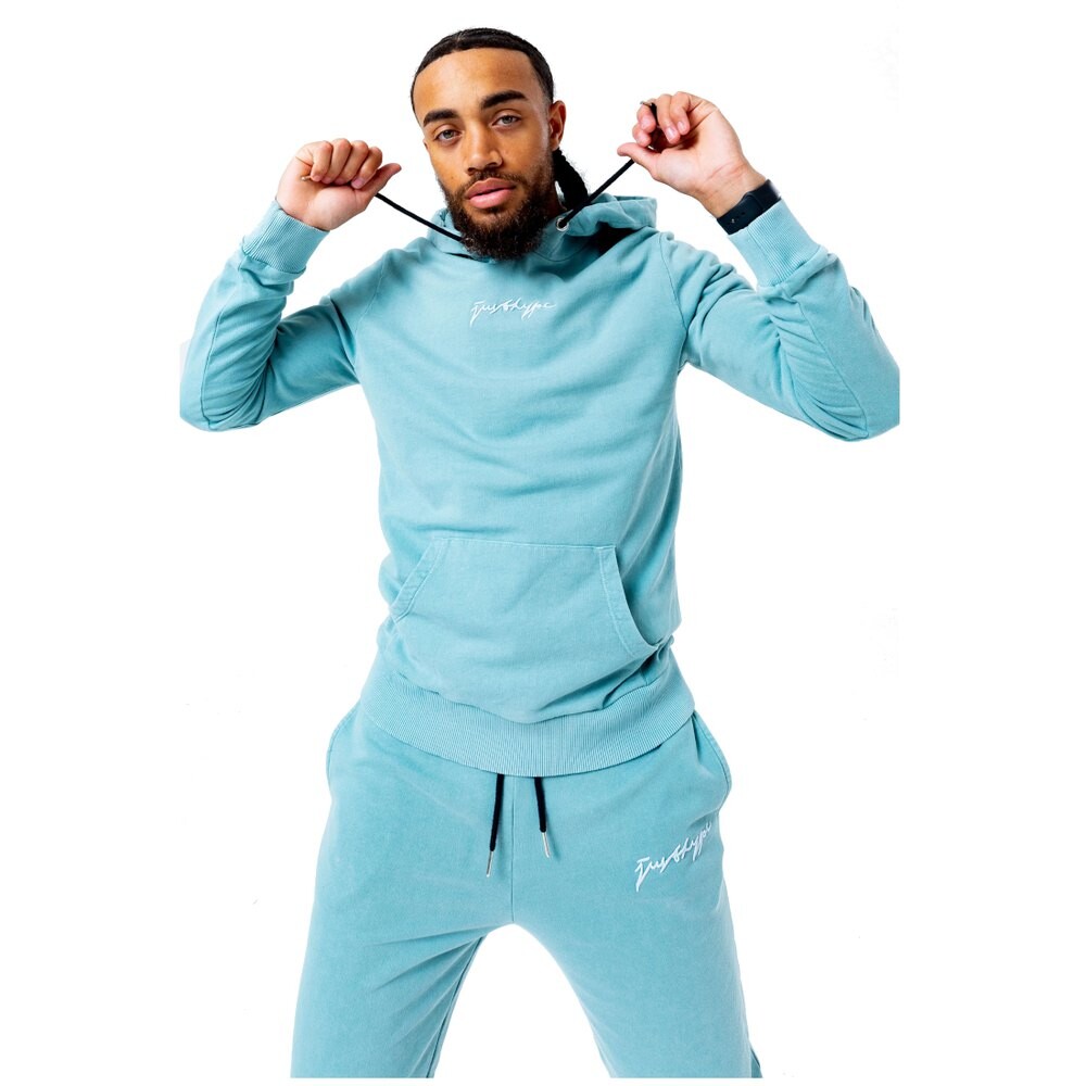 

Толстовка Justhype Acid Wash Hoody Twlr-137s, синий