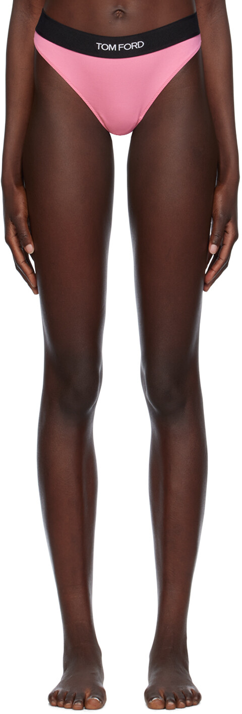 

Розовые стринги Signature TOM FORD