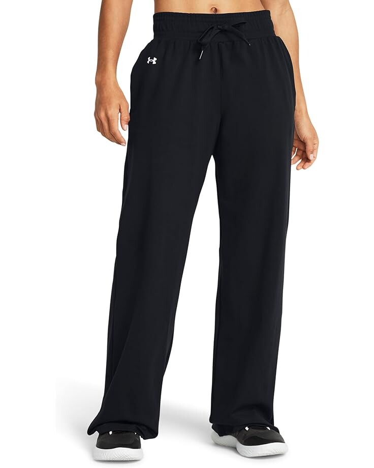 

Брюки Under Armour Motion Open Hem, черный/белый