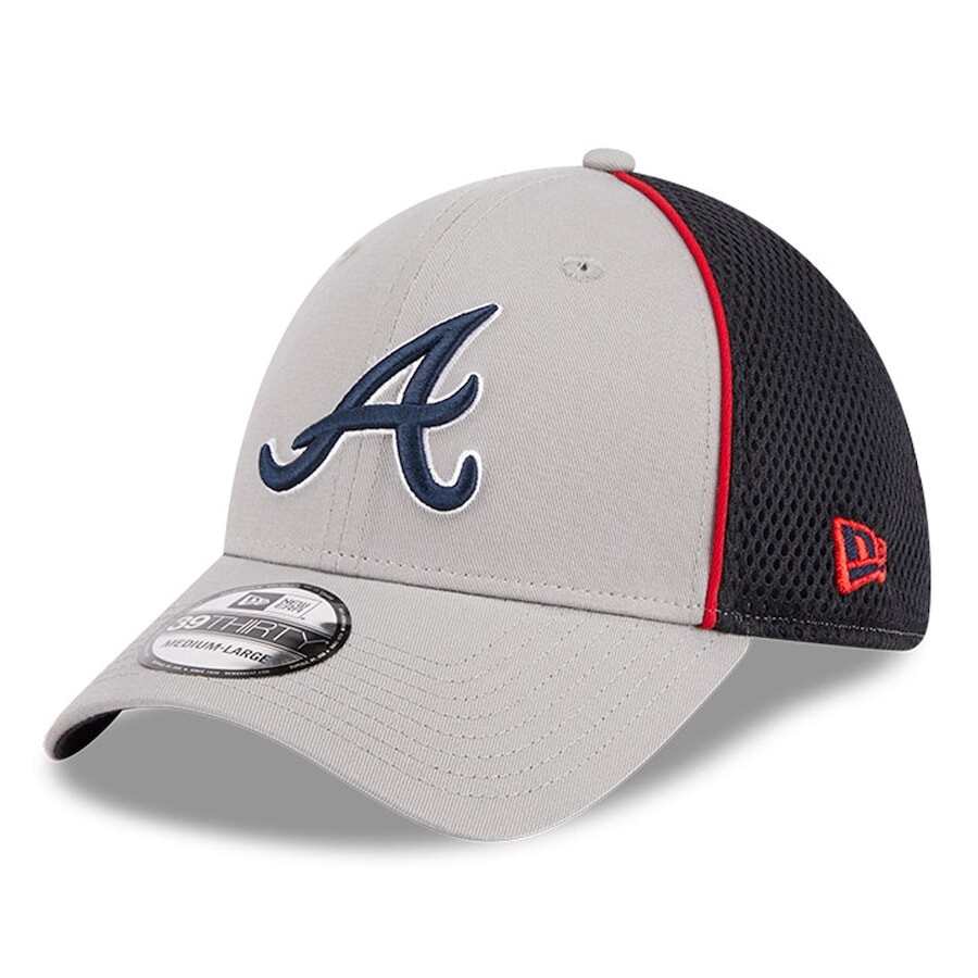 

Бейсболка New Era Atlanta Braves, серый