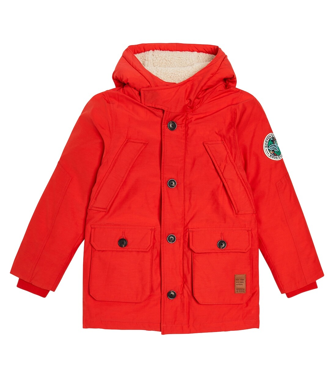 

Куртка из смесового хлопка Scotch & Soda Kids, красный