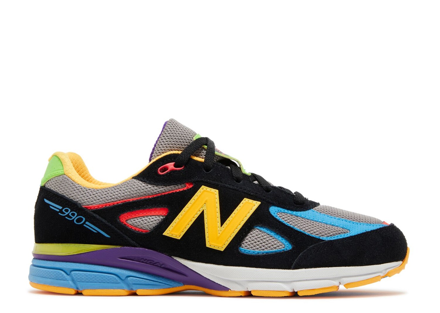 

Кроссовки New Balance Dtlr X 990V4 Big Kid 'Wild Style 2.0', черный