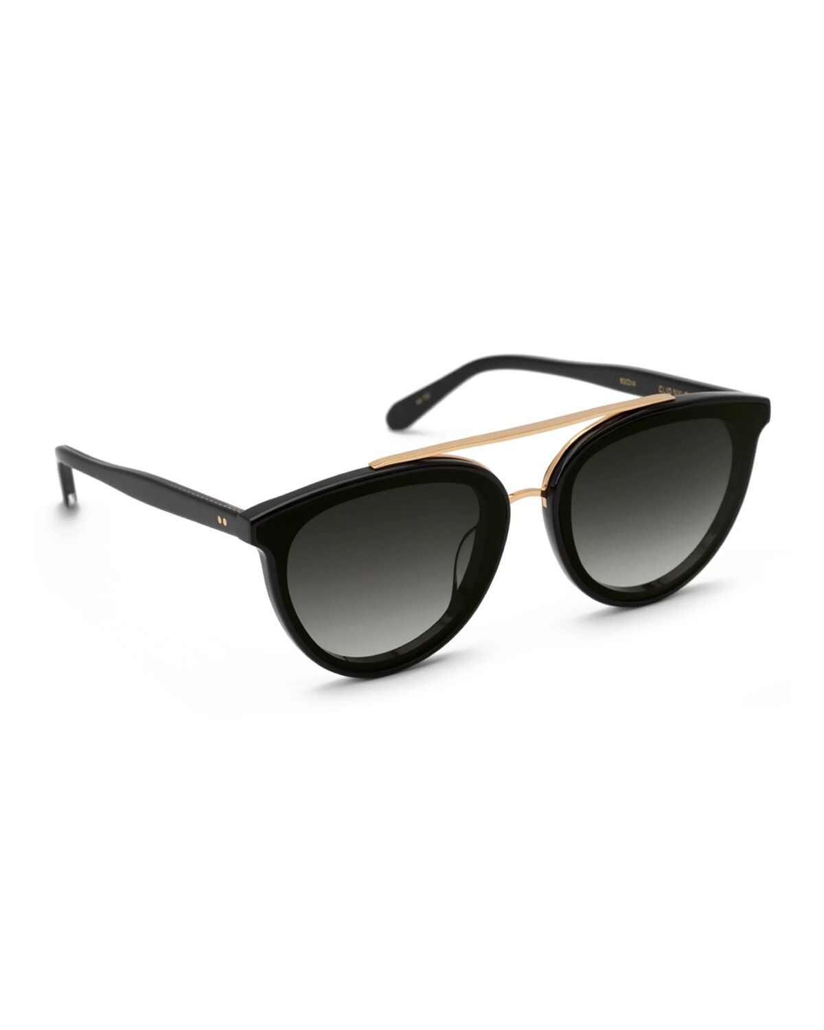 

Круглые солнцезащитные очки Clio из ацетата, черные Krewe, цвет Black Shadow