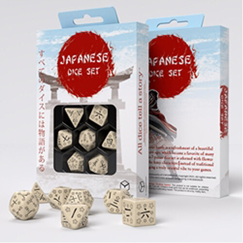 

Игровые кубики Japanese Dice Set: Last Words Stone