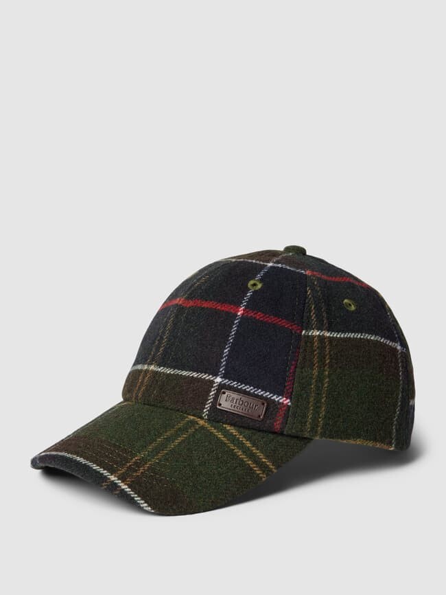 

Кепка с узором по всей поверхности, модель "GALINGALE" Barbour, зеленый