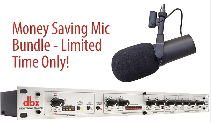 

Микрофон Shure DBX 286S Mic Processor Bundle