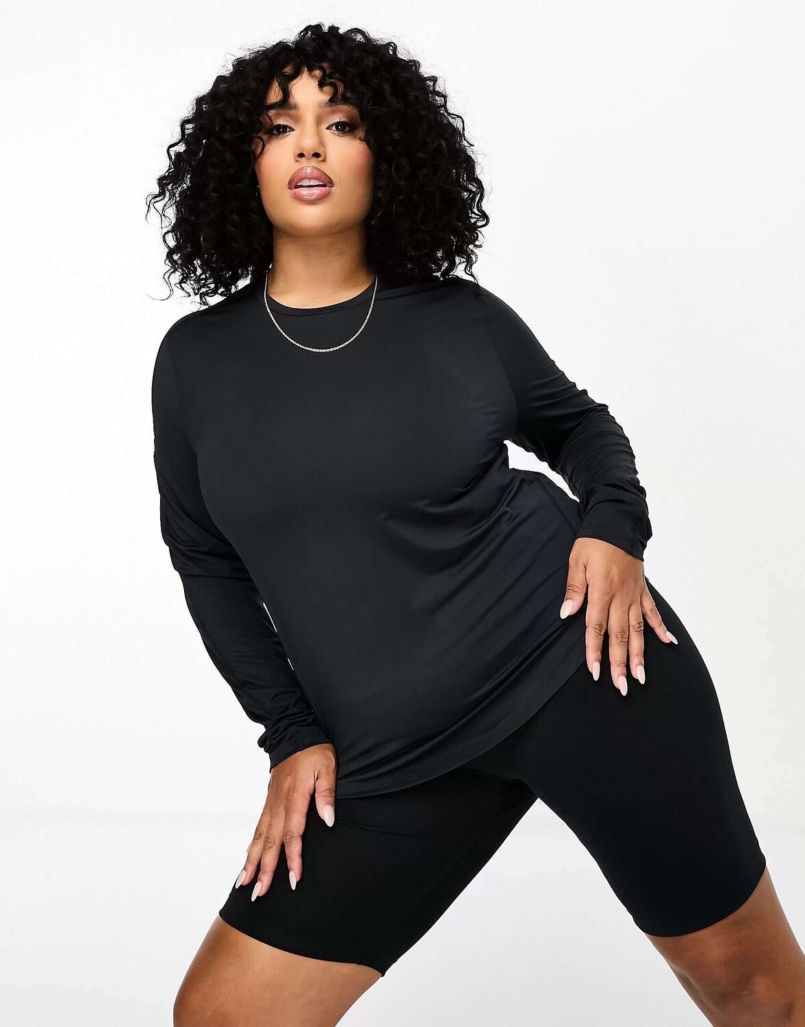 

ASOS Curve all Sports топ с длинными рукавами