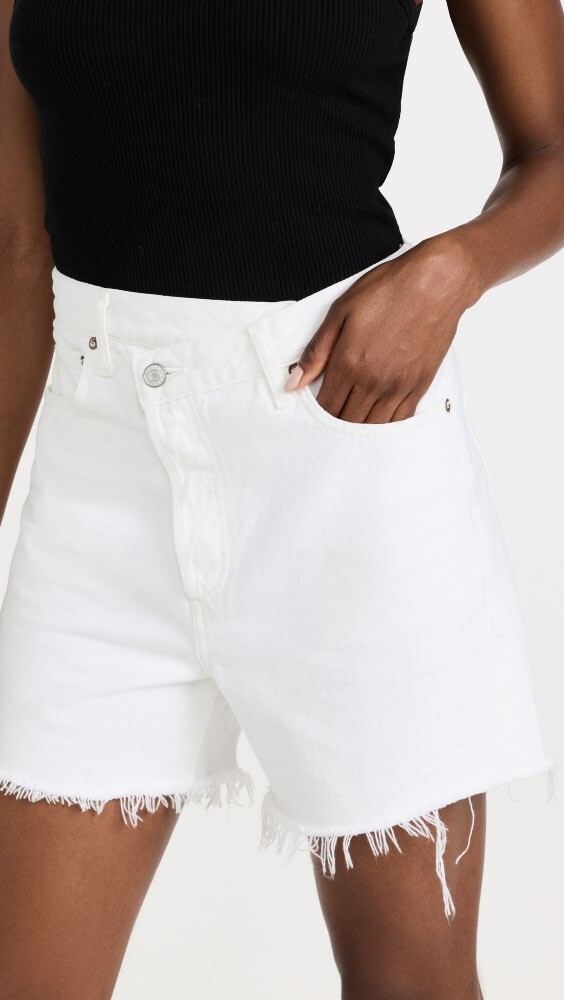 

Шорты AGOLDE Crisscross Jean