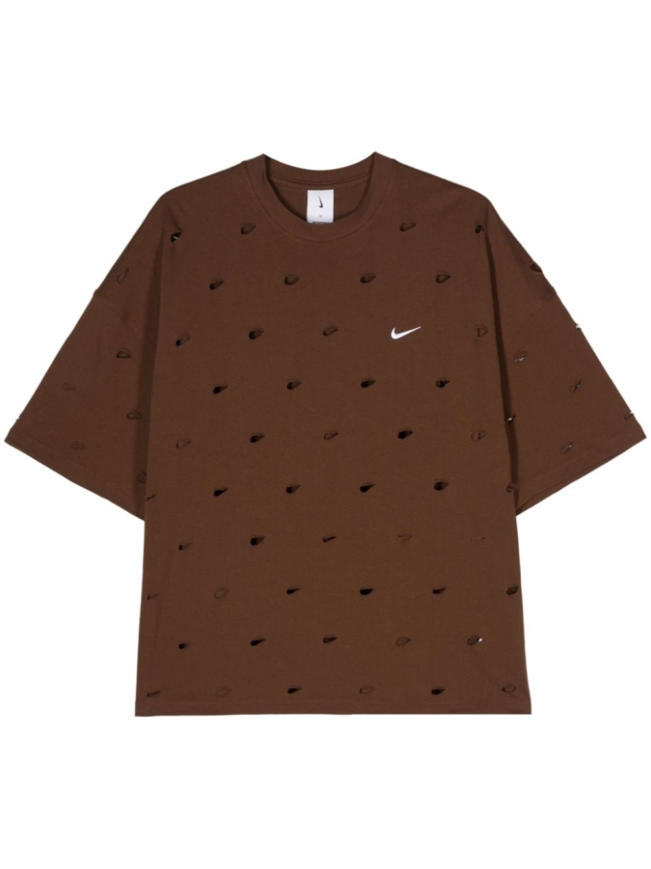 

Футболка Swoosh из коллаборации с Jacquemus Nike, коричневый