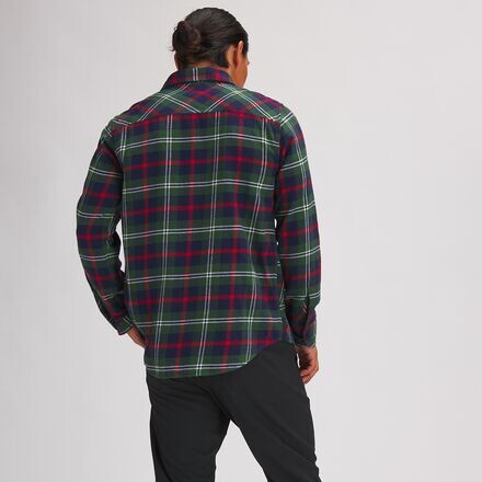 

Повседневная фланель мужские Stoic, цвет Emerald Plaid