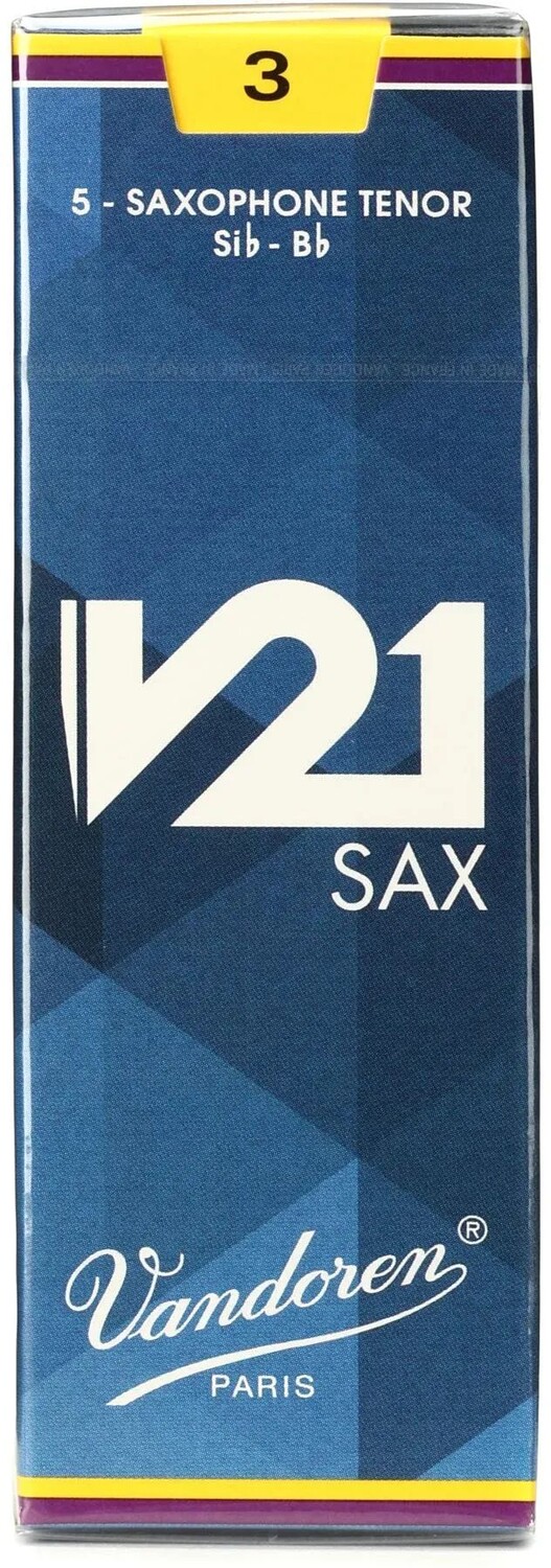 

Vandoren SR823 — Трости для тенор-саксофона V21 — 3,0 (5 шт.)