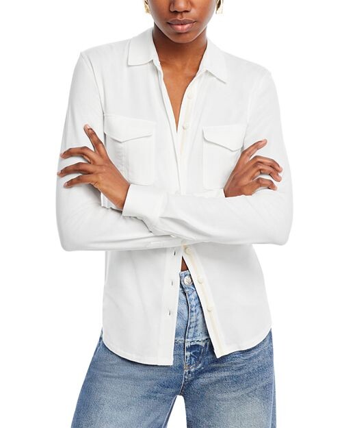 

Рубашка на пуговицах Luca спереди rag & bone, цвет White