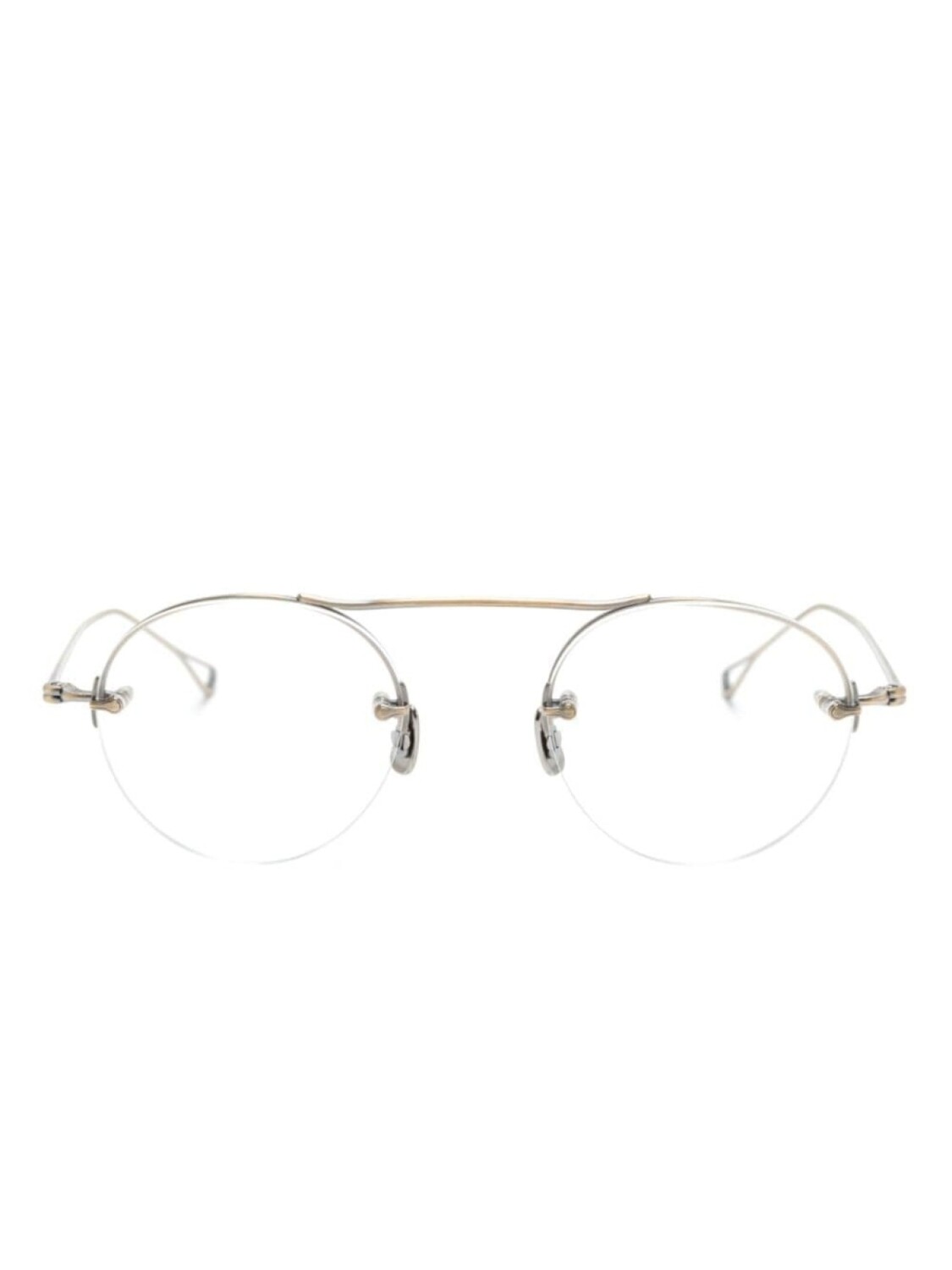 

Eyevan7285 очки в круглой оправе, золотистый
