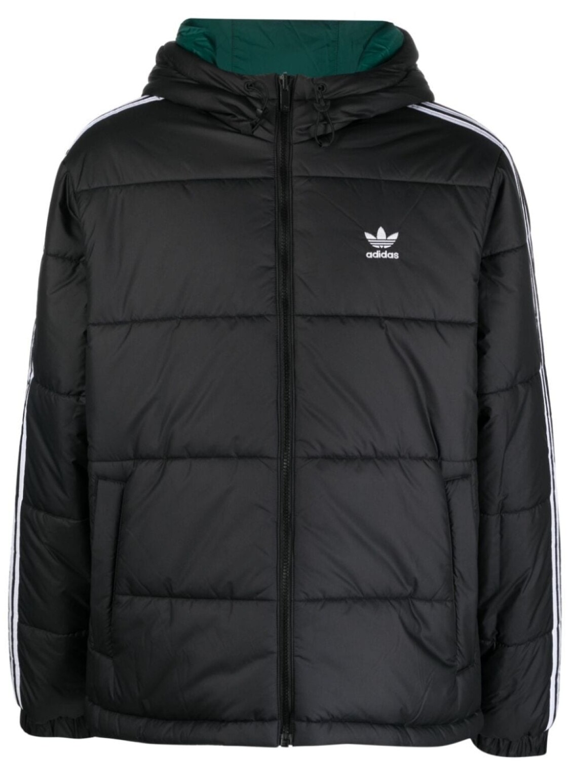

adidas двусторонний пуховик Adicolor, черный
