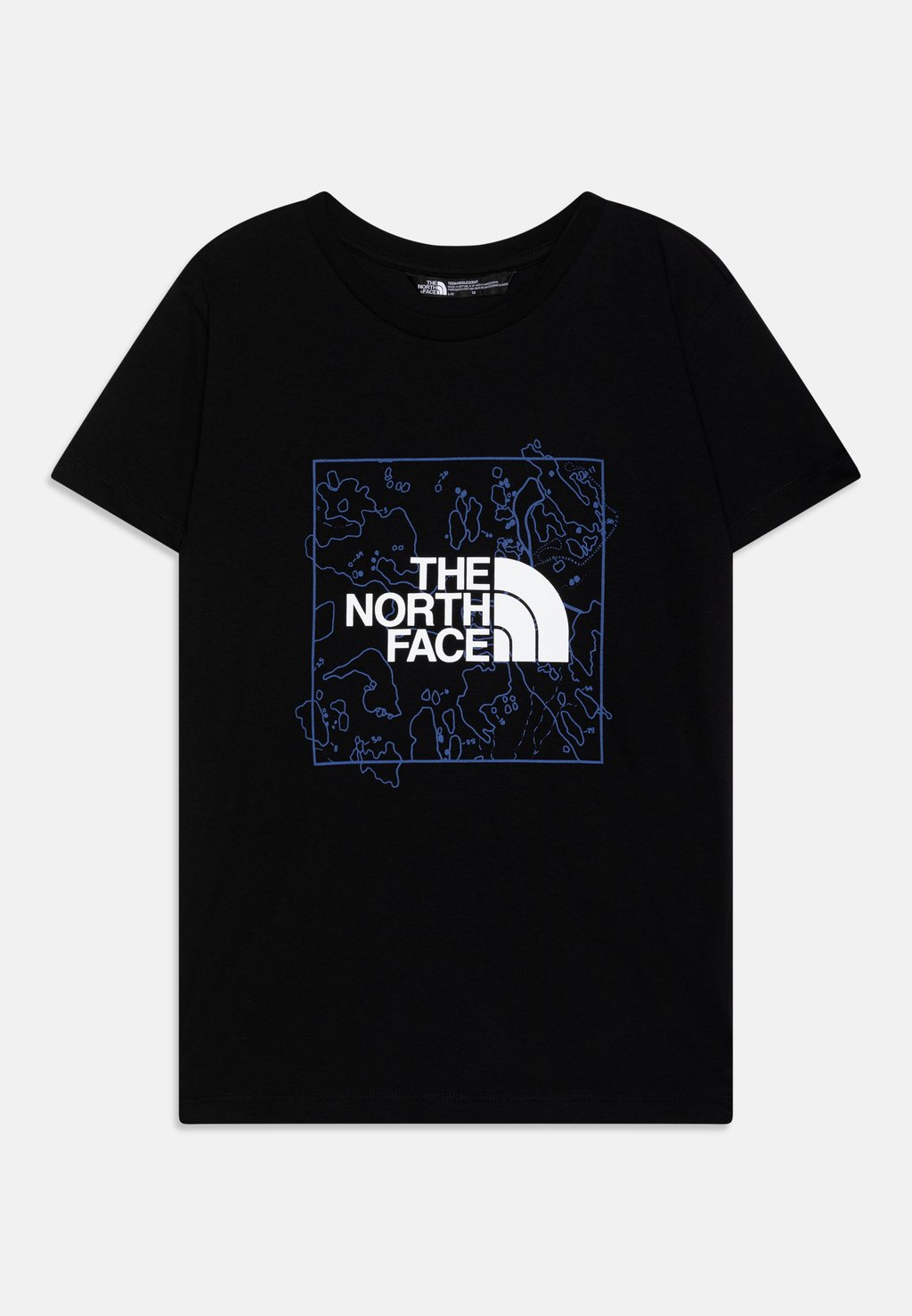 

Футболка с принтом New Graphic Tee Unisex The North Face, цвет black/solar blue