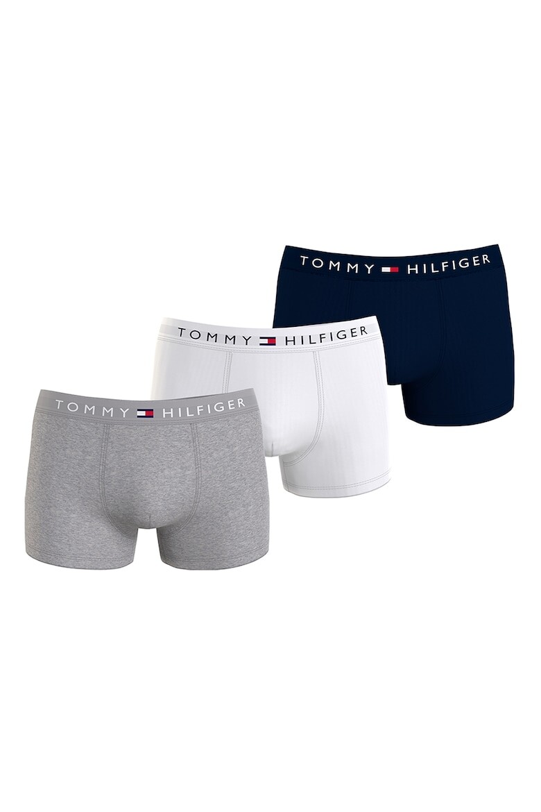 

Боксеры с хлопком, 3 пары Tommy Hilfiger, серый