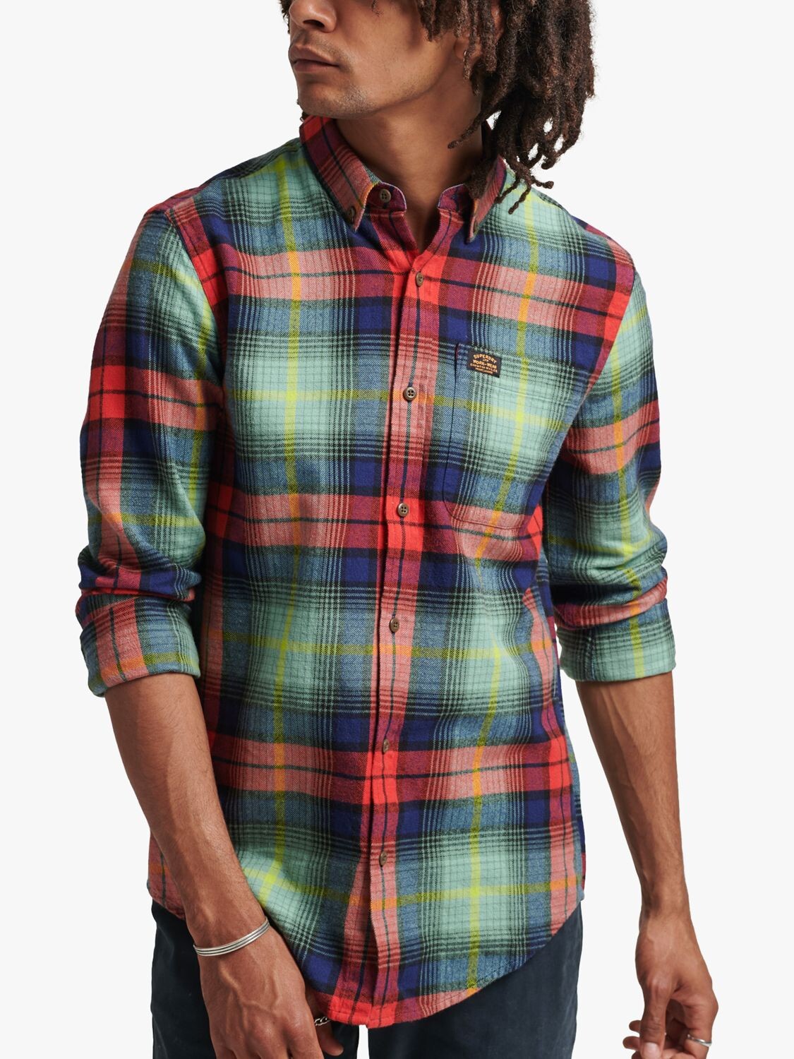 

Рубашка в клетку Vintage Lumberjack из органического хлопка Superdry, Аризона