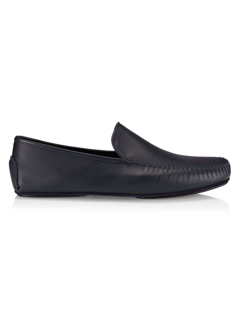 

Кожаные лоферы Mayfair Manolo Blahnik, нави