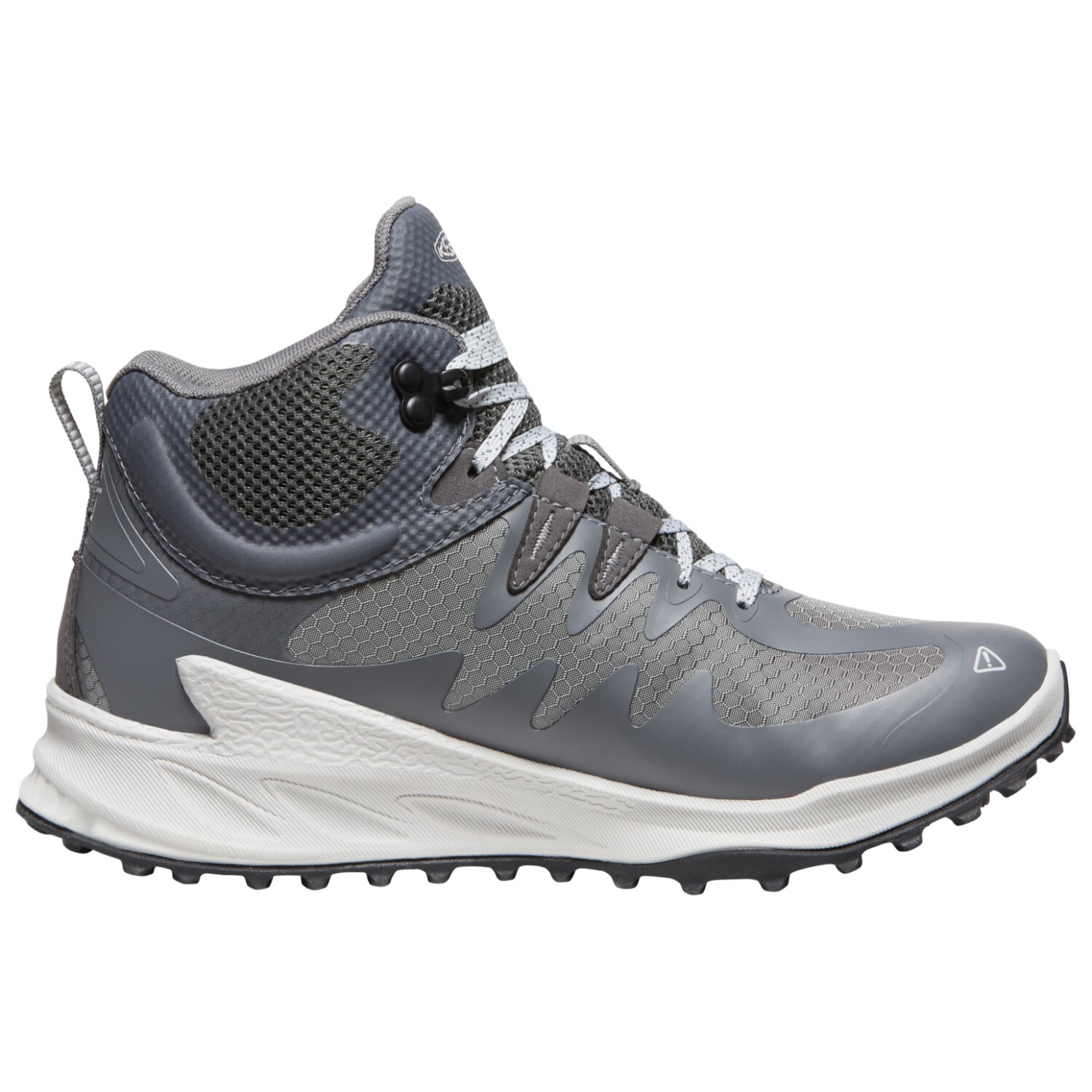 Ботинки для прогулки Keen Women's Zionic Mid WP, цвет Steel Grey/Magnet