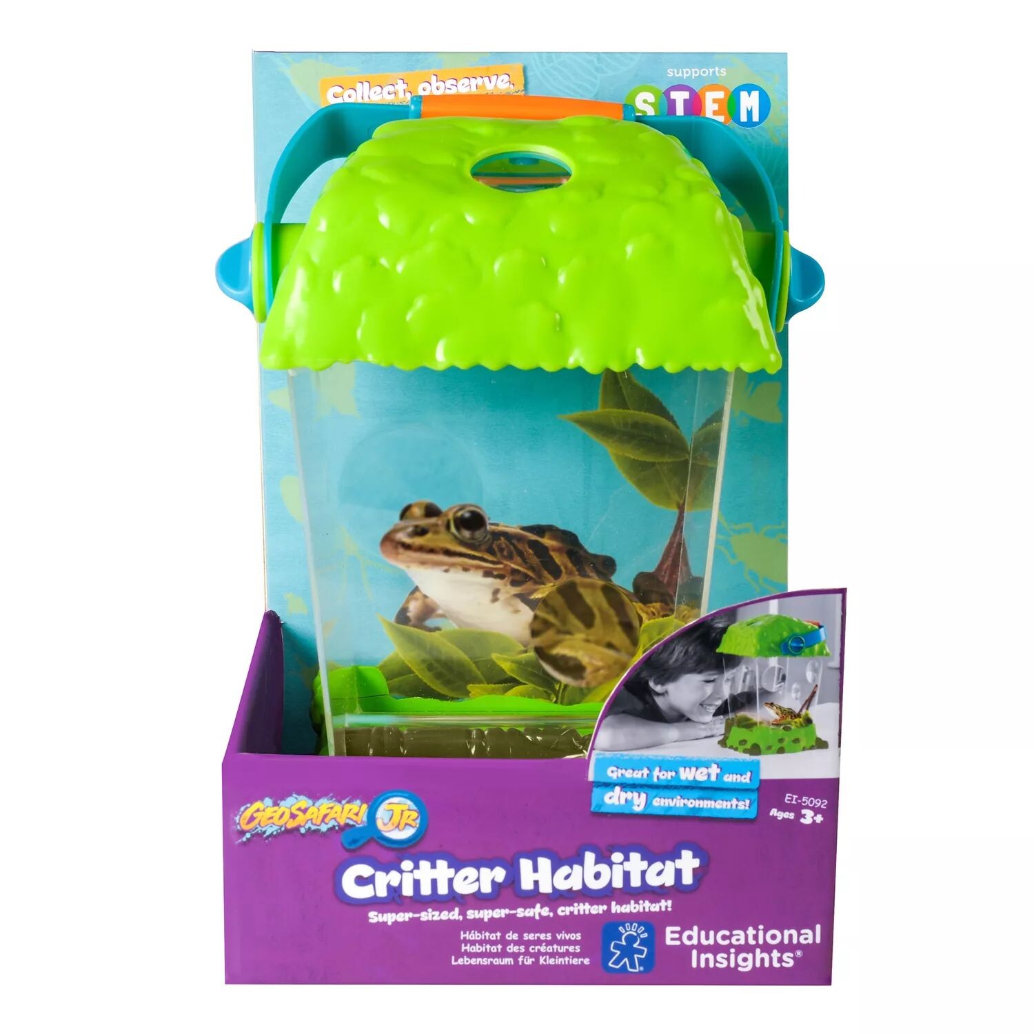 

Образовательная информация GeoSafari Jr. Critter Habitat Educational Insights