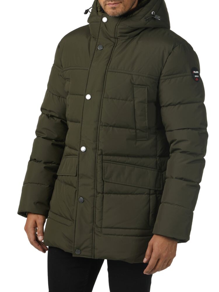 

Стеганая парка с капюшоном Teller Pajar, цвет Military