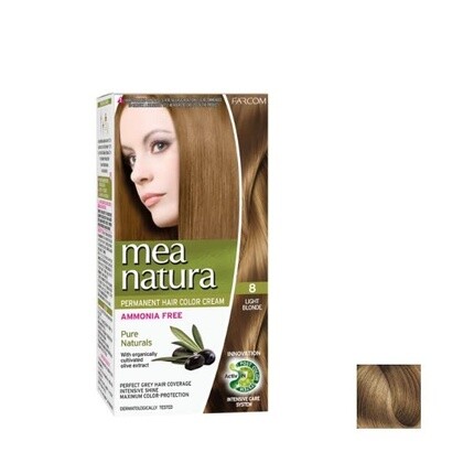 

Farcom Professional Farcom Mea Natura Стойкая крем-краска для волос с Activ-In 120 мл без аммиака 8-светлый блонд