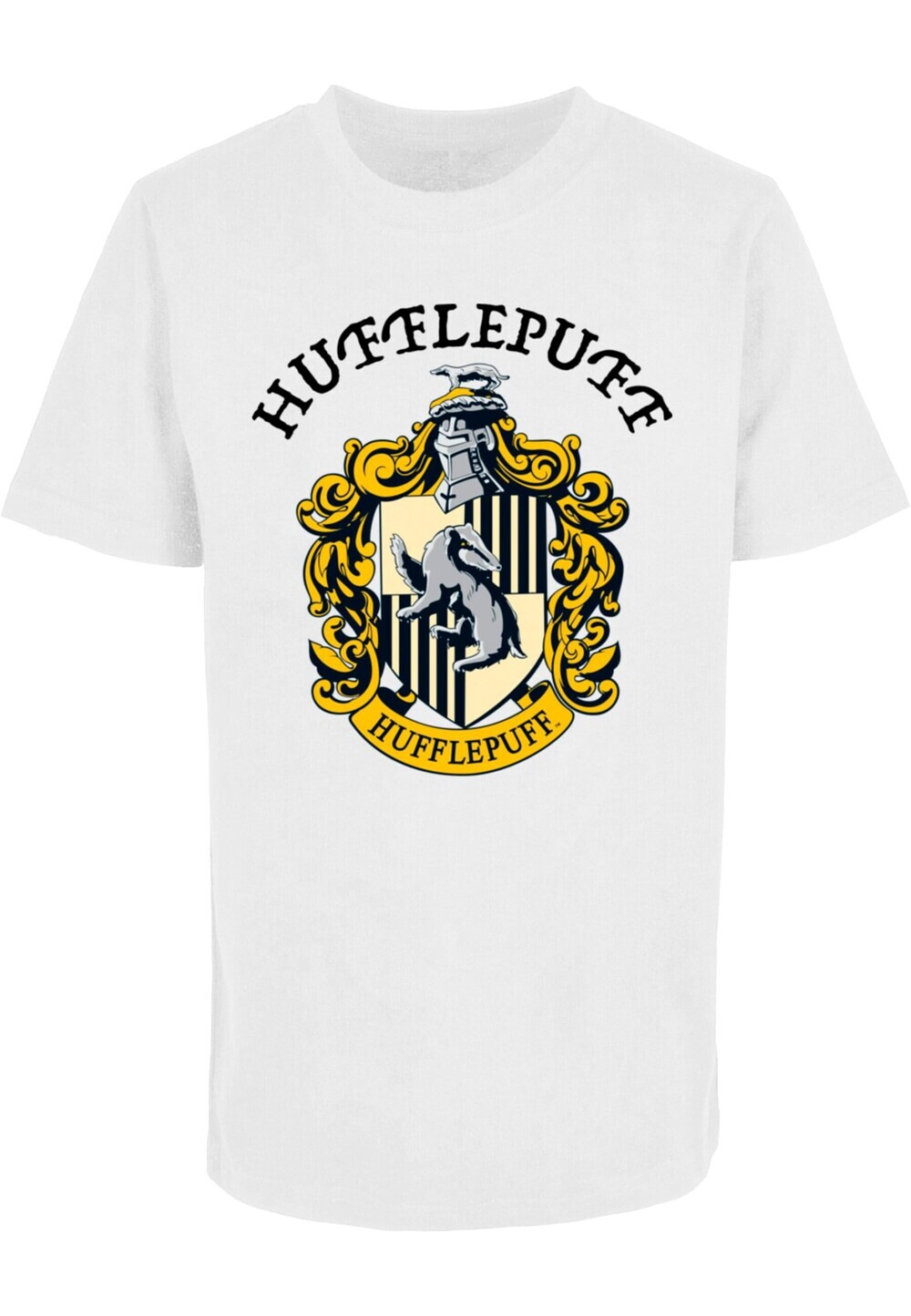 

Рубашка ABSOLUTE CULT Kids Harry Potter - Hufflepuff Crest, белый
