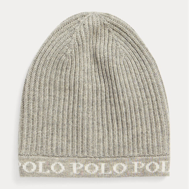 

Шапка Polo Ralph Lauren, серый