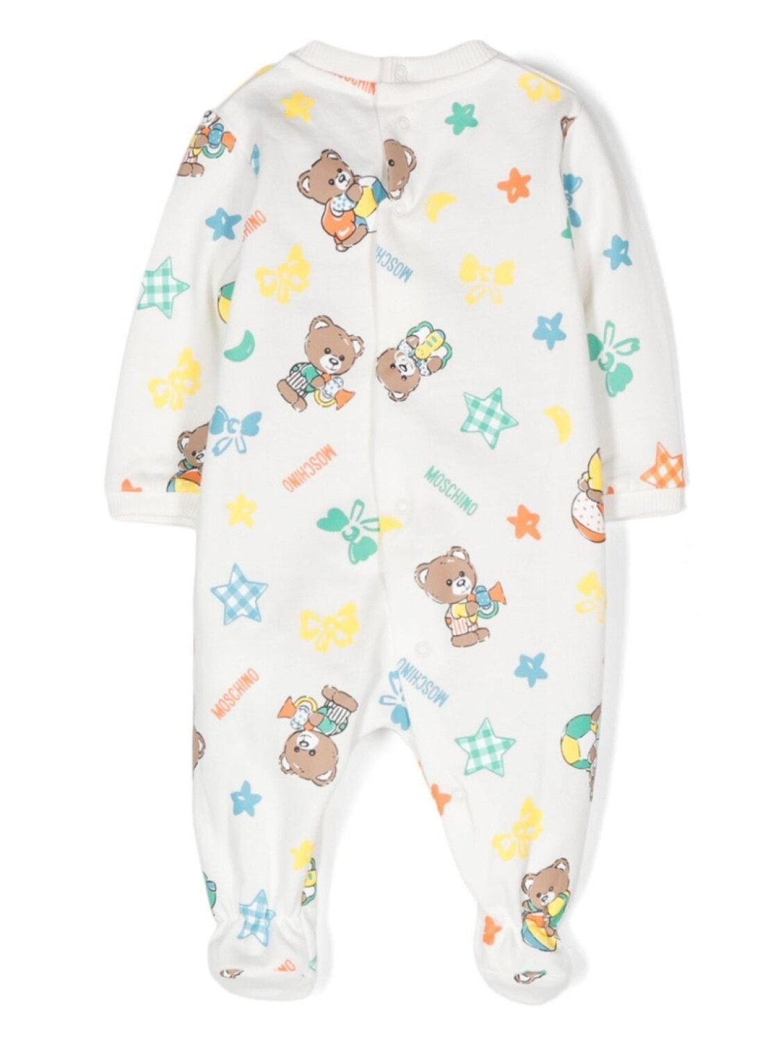 

Moschino Kids пижама с мотивом «Медвежонок Тедди», белый