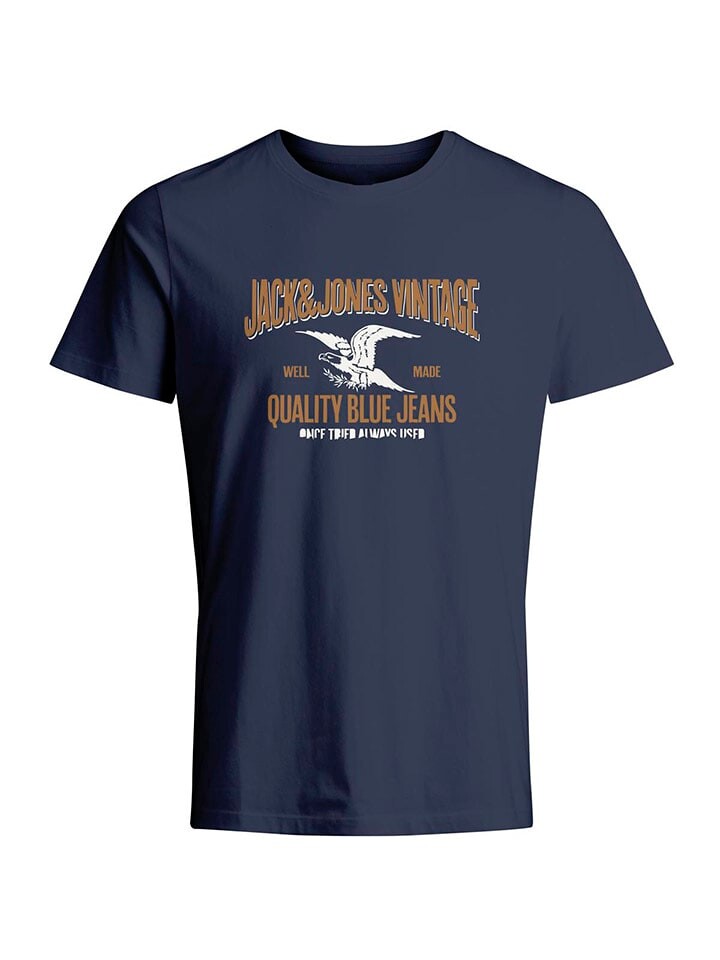 

Футболка Jack & Jones, темно-синий