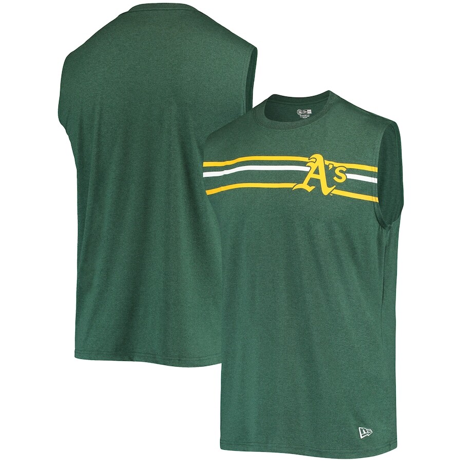 

Майка New Era Oakland Athletics, зеленый