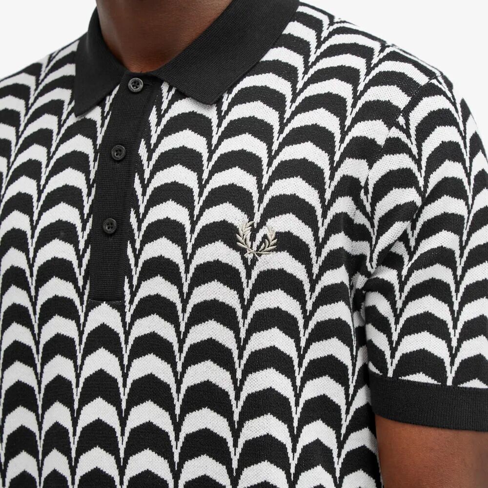 

Fred Perry Жаккардовая трикотажная рубашка-поло, мультиколор