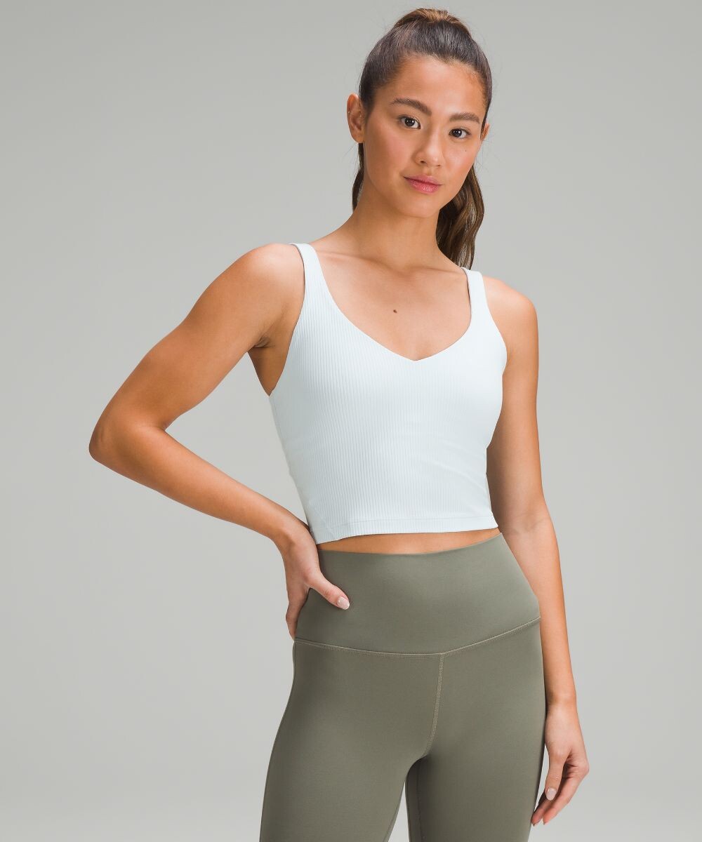 

Майка в рубчик Align Lululemon, синий