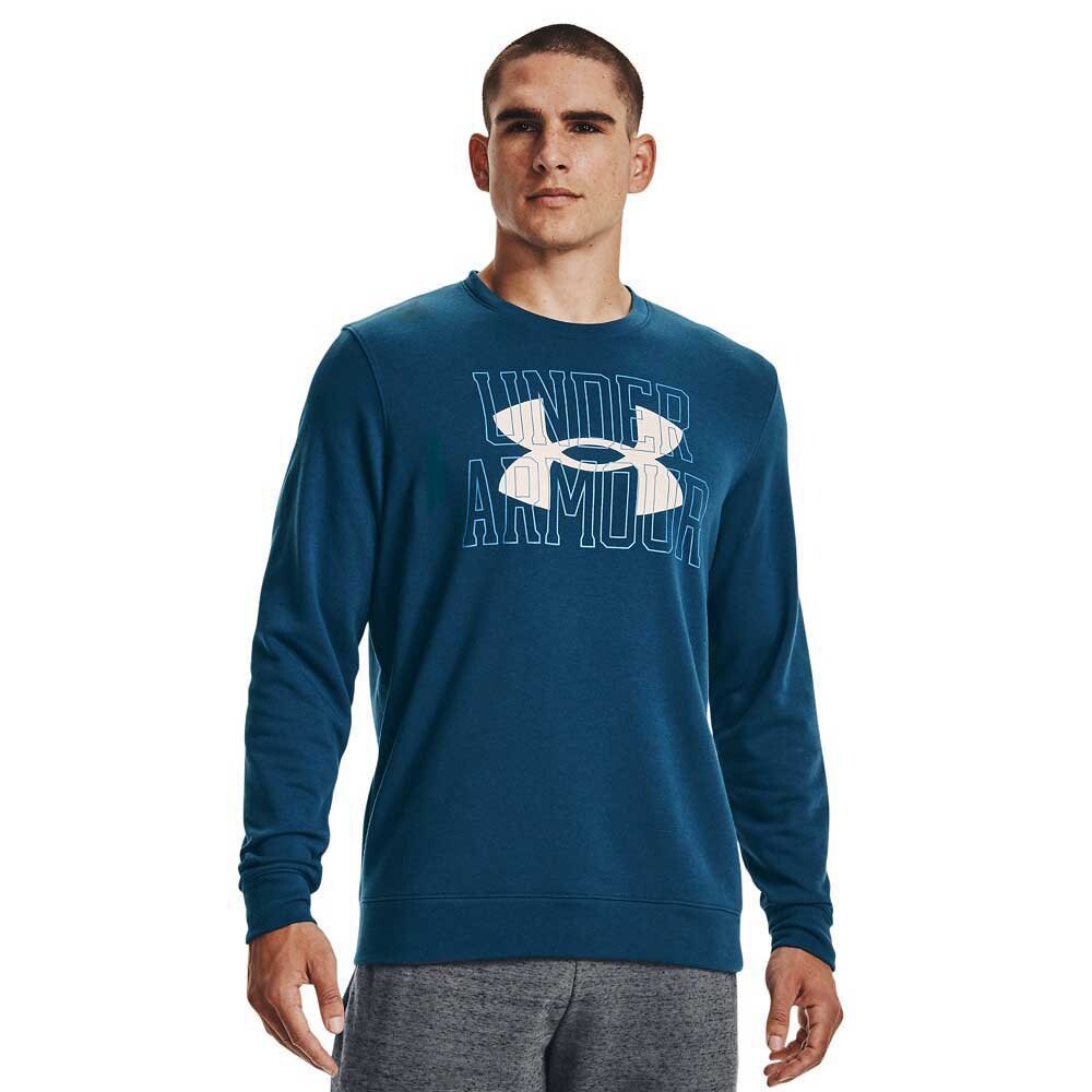 

Толстовка Under Armour Rival Terry Logo, синий