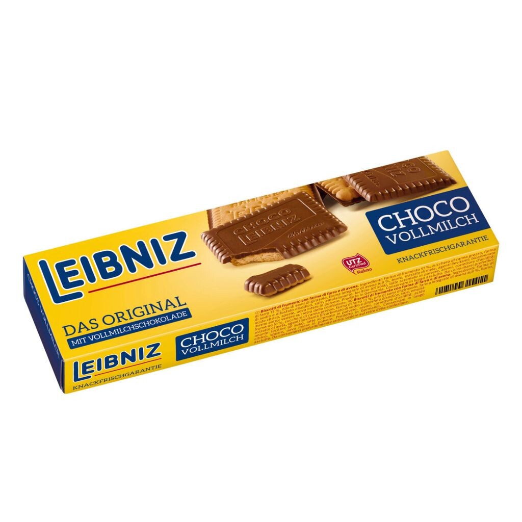 

Печенье Leibniz The Original сдобное с хрустящим молочным шоколадом 125г Bahlsen