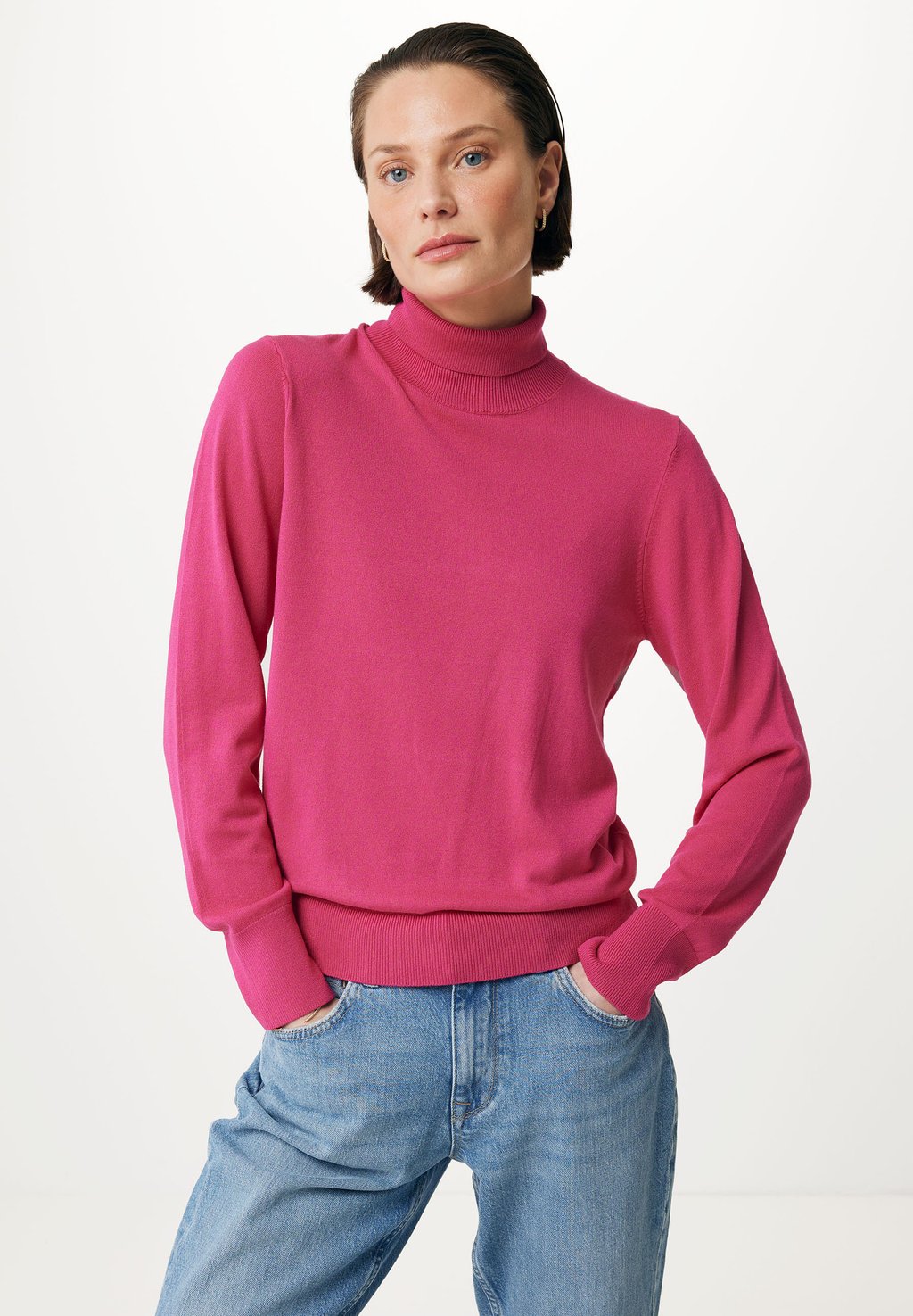 Вязаный свитер Mexx, цвет fuchsia