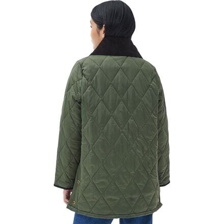 

Стеганая куртка Whitfield - женская Barbour, темно-зеленый