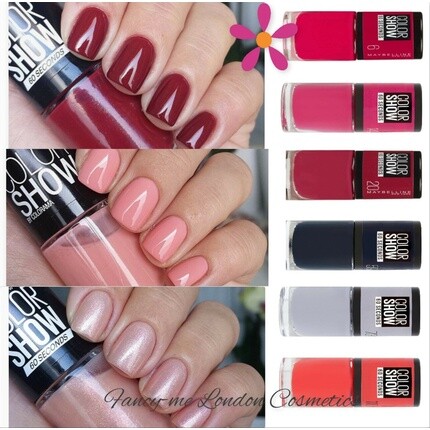 

Gemey Maybelline — Лак для ногтей Color Show Vintage Leather — 210 Red Grainedgemey., Maybelline New York