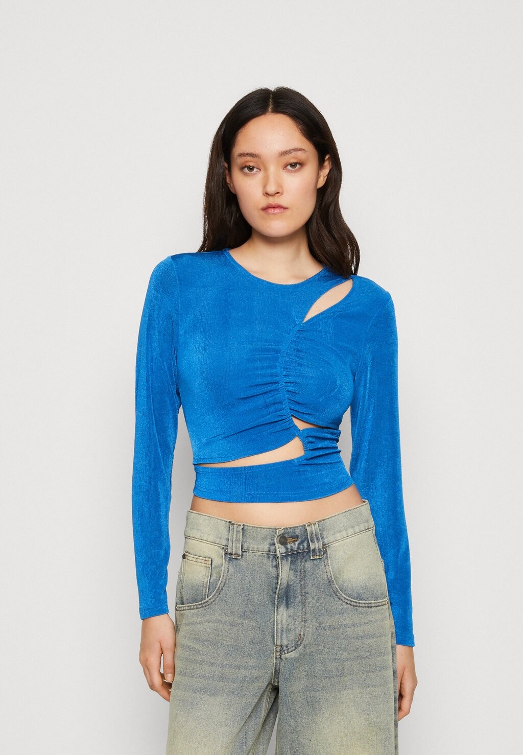 

Топ с длинными рукавами Neon & Nylon, синий