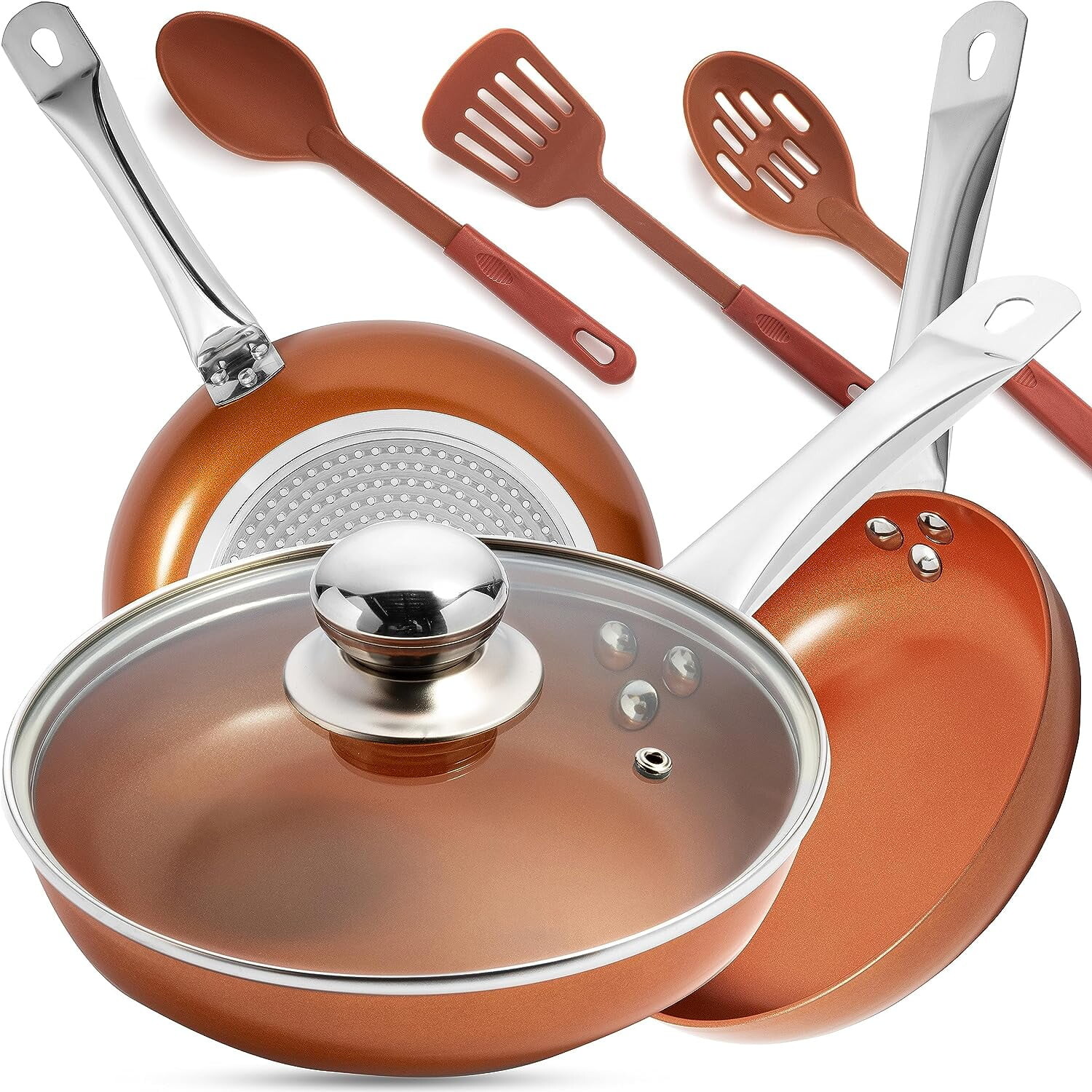 

Набор сковород с крышками Razab HomeGoods