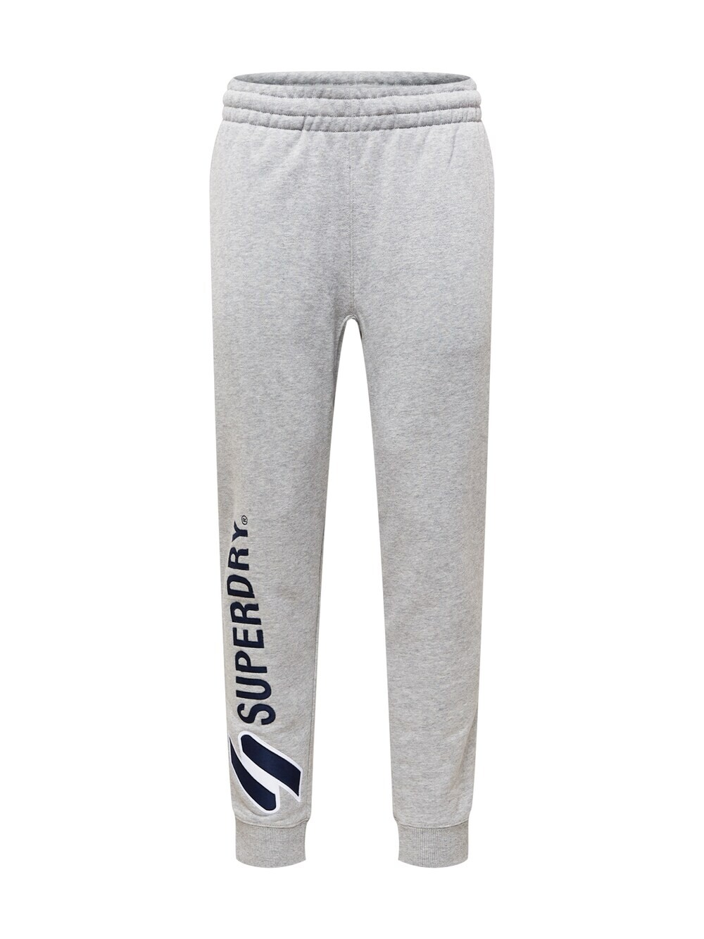 

Зауженные тренировочные брюки Superdry, пестрый серый