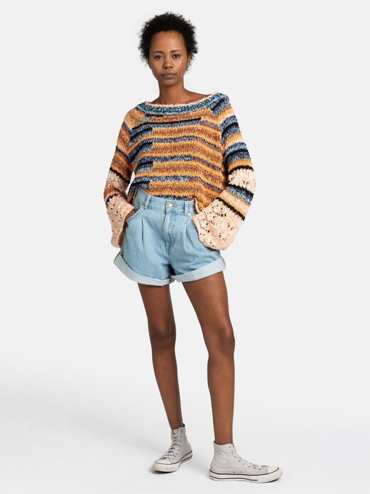 

Свитер с бабочкой Free People, синий