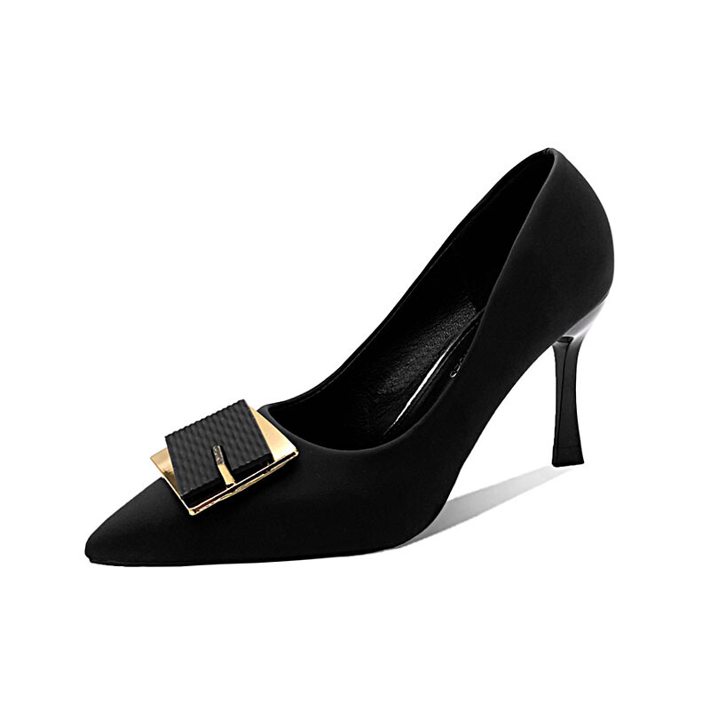 

Туфли женские на высоком каблуке Lunnifeiya, цвет Off-white (5cm)