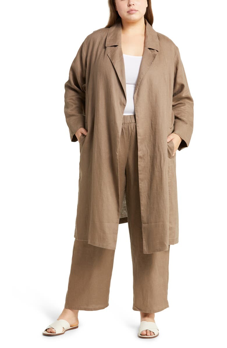 

Тренч из органического льна EILEEN FISHER