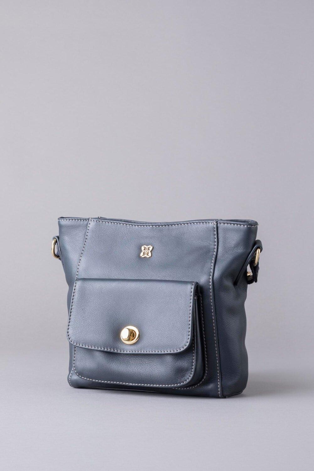 

Кожаная сумка через плечо 'Rickerlea' с карманами Lakeland Leather, синий