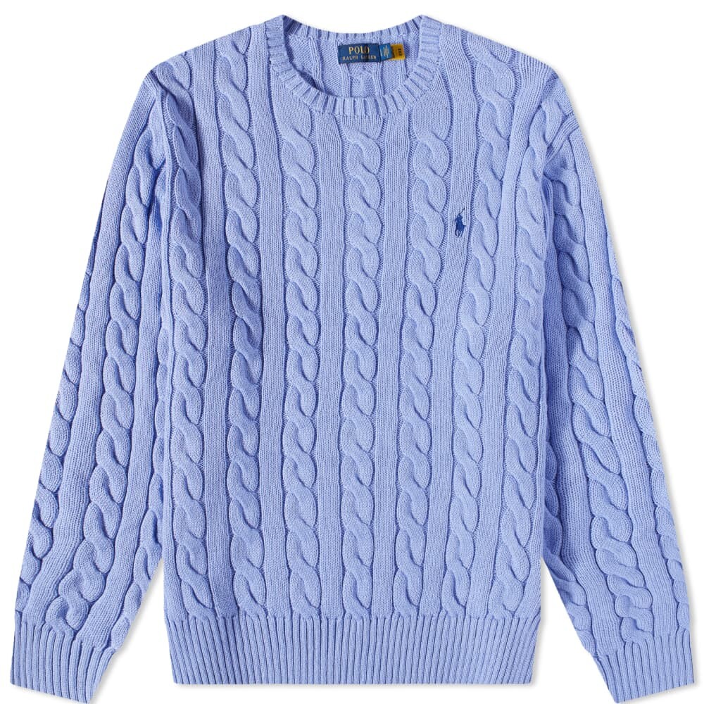 

Хлопковый трикотаж с круглым вырезом Polo Ralph Lauren