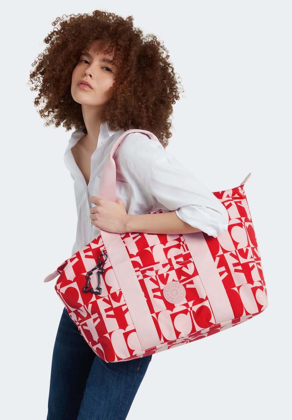 

Сумка Kipling, красный/мультиколор